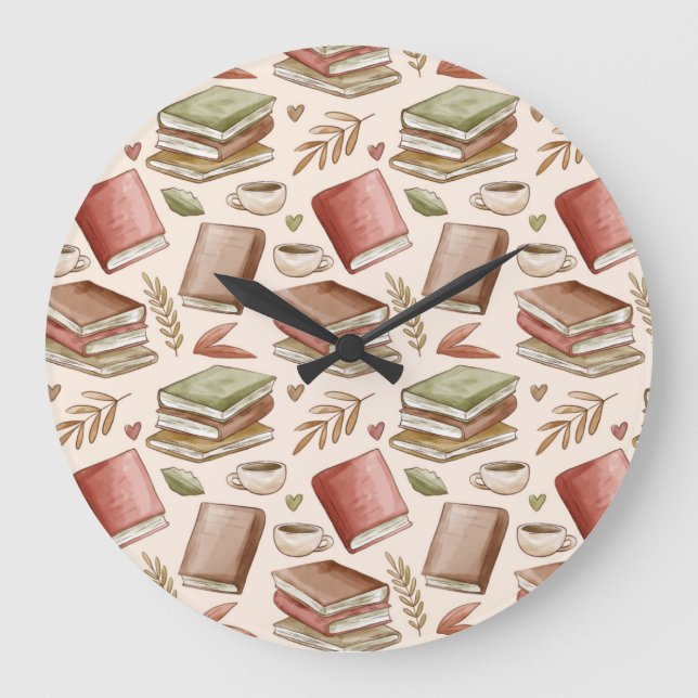 Buchmuster Große Wanduhr (Vorderseite)