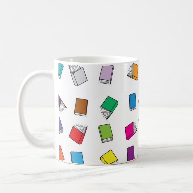 Buchmuster Kaffeetasse (Links)