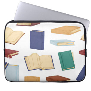 Buchmuster Laptopschutzhülle