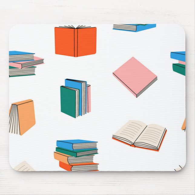 Buchmuster Mousepad (Vorne)