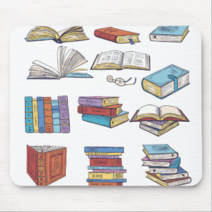 Buchmuster Mousepad