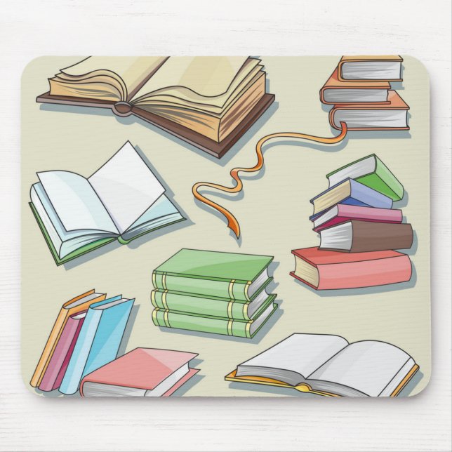 Buchmuster Mousepad (Vorne)
