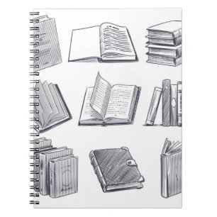 Buchmuster Notizblock