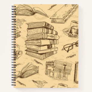 Buchmuster Notizbuch