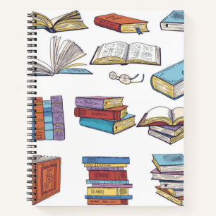 Buchmuster Notizbuch