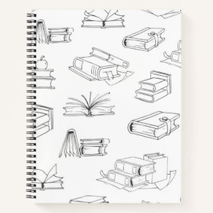 Buchmuster Notizbuch