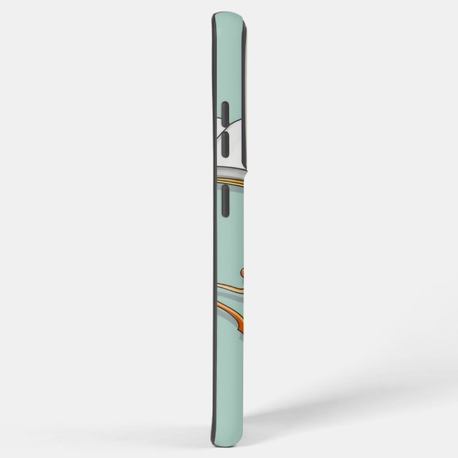 Buchmuster Samsung Galaxy Hülle (Rechte Seite)