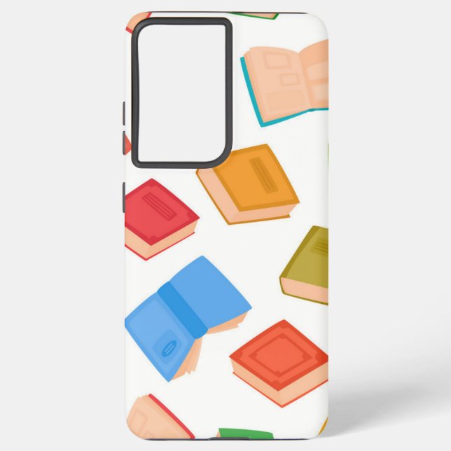 Buchmuster Samsung Galaxy Hülle (Rückseite)