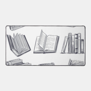 Buchmuster Schreibtischunterlage
