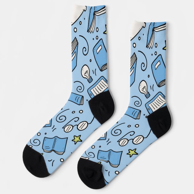 Buchmuster Socken (Linkes Detail)