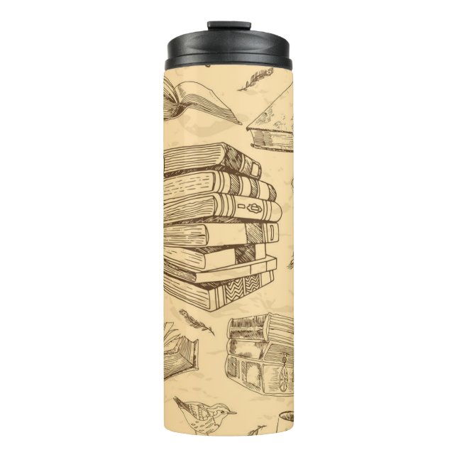 Buchmuster Thermosbecher (Vorderseite)