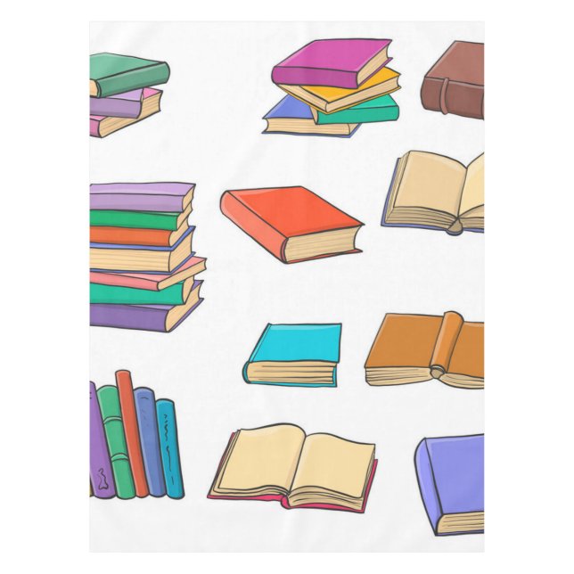 Buchmuster Tischdecke (Vorderseite)