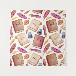 Buchmuster Wandteppich