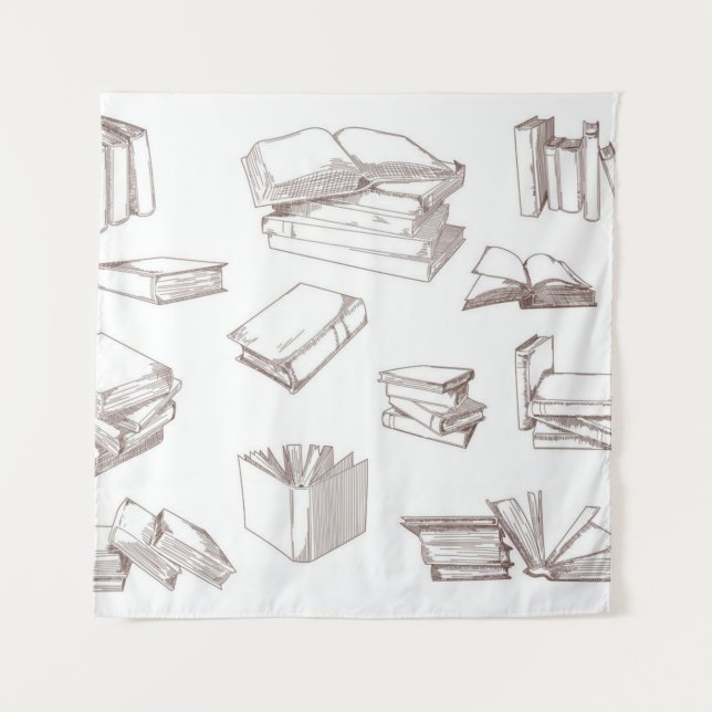 Buchmuster Wandteppich (Vorderseite)