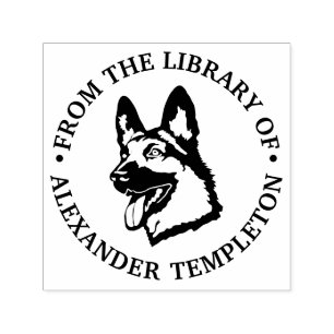 Buchname des Hundes der deutschen Schäferhunde Permastempel