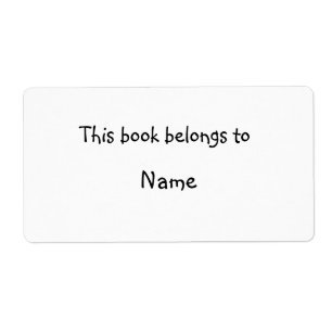 Buchplatte - einfach weiß