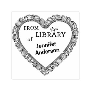 Buchsammlung aus der Bibliothek des Individuellen  Permastempel