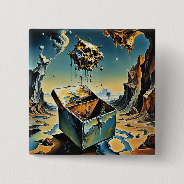 Büchse der Pandora Button (Vorderseite)