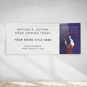 Buchsignierung Author Cover Artwork Promotion Banner