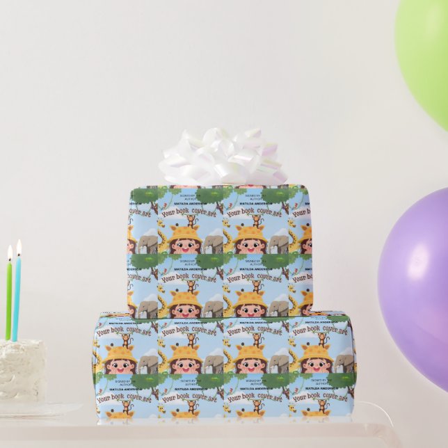Buchsignierung | Autorenbuchlaunch Werbeaktion Geschenkpapier (Partygeschenke)