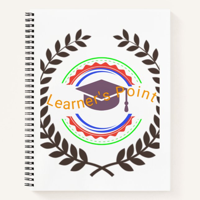 Buchspirale für Lernende Notizbuch (Vorderseite)