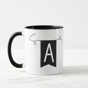 buchstabe "A"Becher Tasse