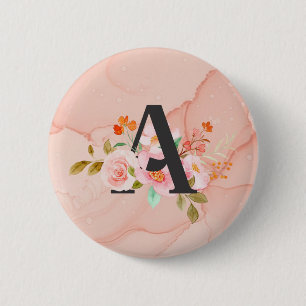 Buchstabe A Button
