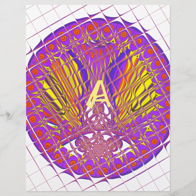 Buchstabe A, farbiges Logo (Vorderseite)