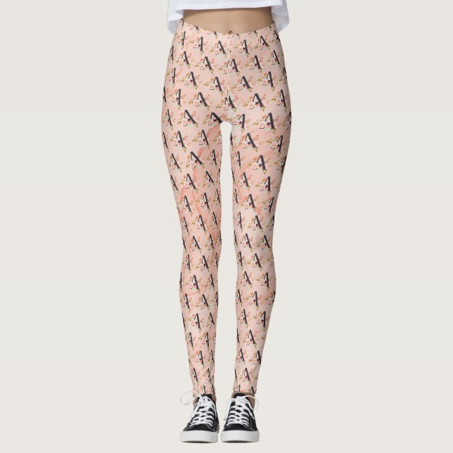 Buchstabe A Leggings (Vorderseite)