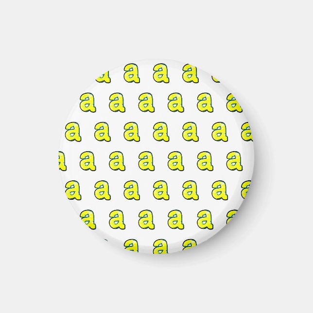 Buchstabe "a" magnet (Vorne)