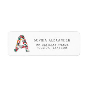 Buchstabe A Monogramm der blauen Schrift I