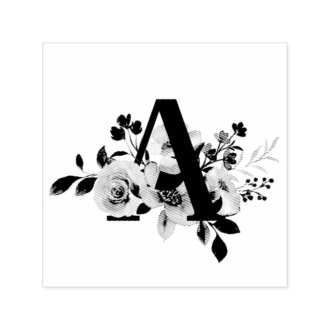 Buchstabe A Permastempel (Design)