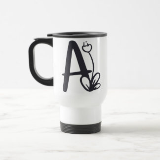Buchstabe A Reisebecher