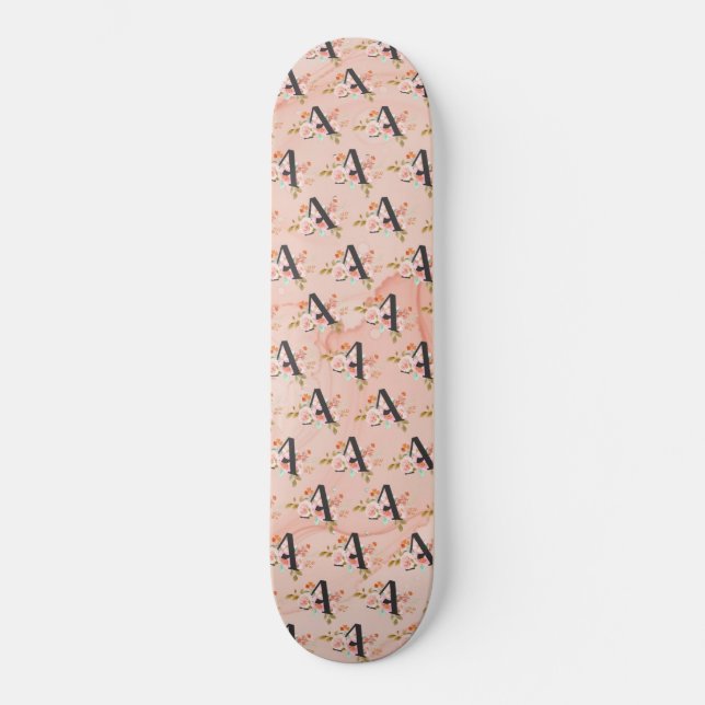 Buchstabe A Skateboard (Vorderseite)