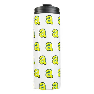 Buchstabe "a" thermosbecher