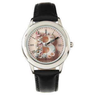 Buchstabe B Armbanduhr