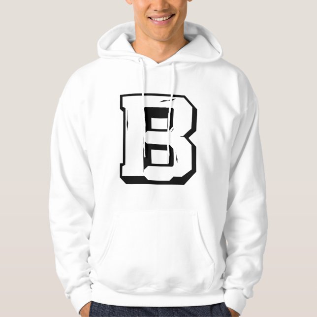 Buchstabe B: Bold, Brilliant and Beyond! Hoodie (Vorderseite)