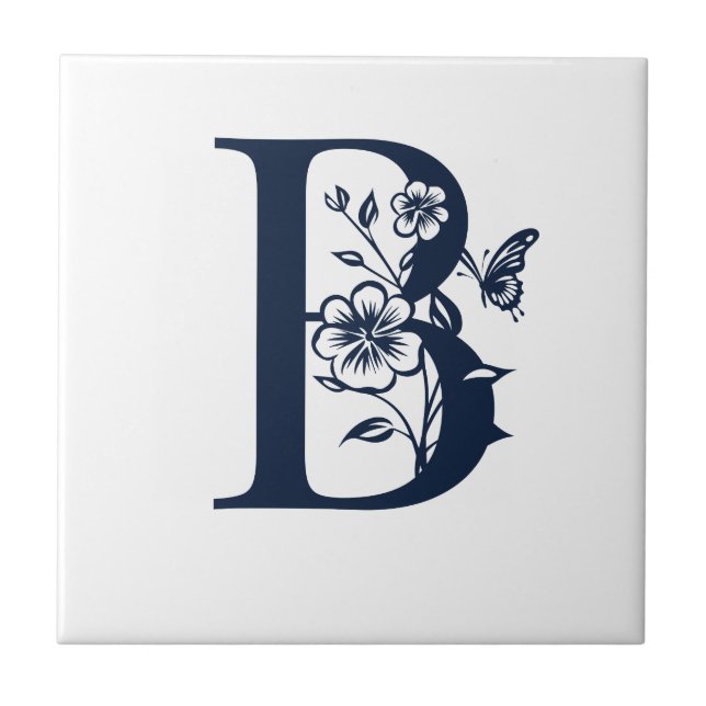Buchstabe B Fliese (Vorderseite)