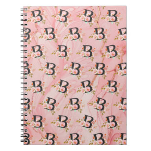 Buchstabe B Notizblock