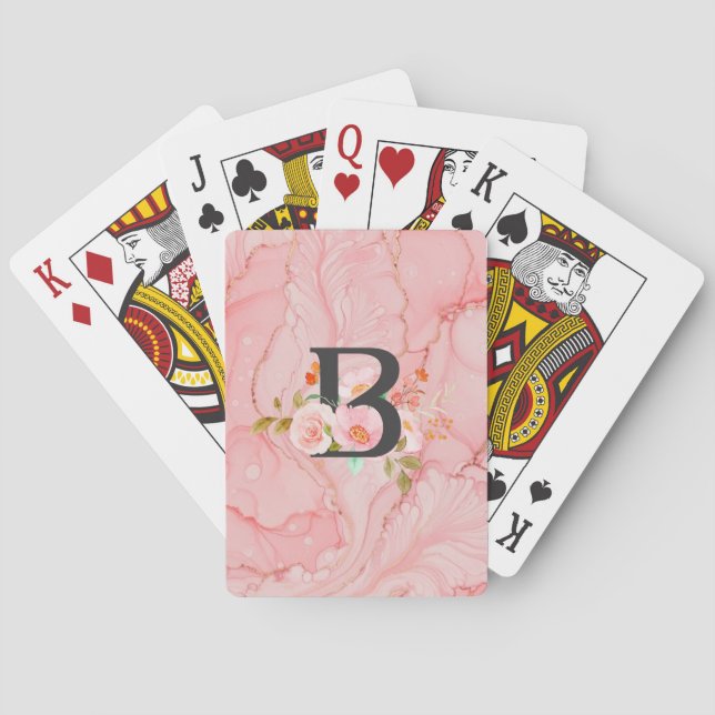 Buchstabe B Spielkarten (Rückseite)