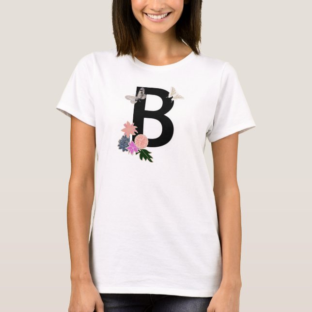 Buchstabe B T - Shirt (Vorderseite)