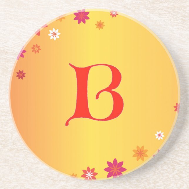 Buchstabe B Untersetzer (Vorne)