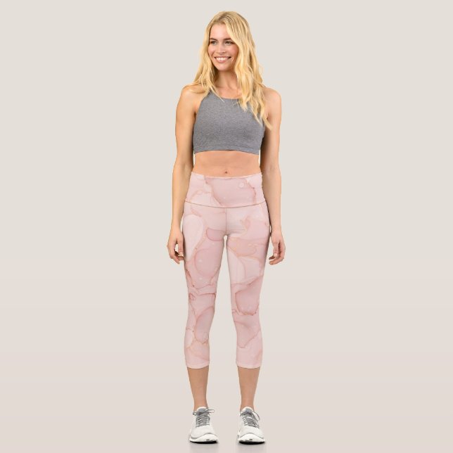 Buchstabe C Capri Leggings (Vorderseite)
