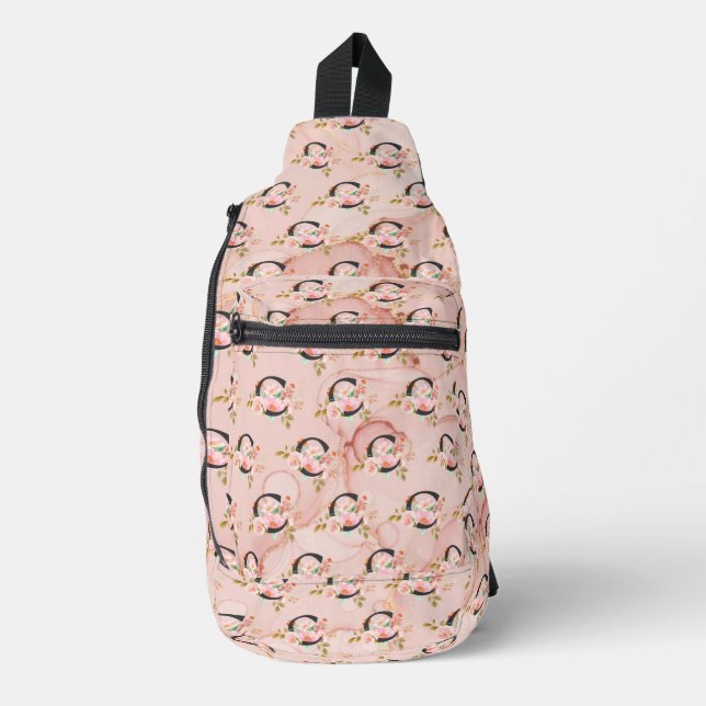 Buchstabe C Crossbody Bag (Vorderseite)