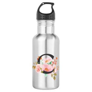 Buchstabe C Edelstahlflasche