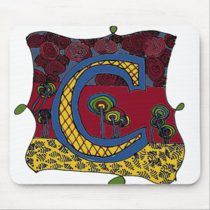 Buchstabe C Mousepad