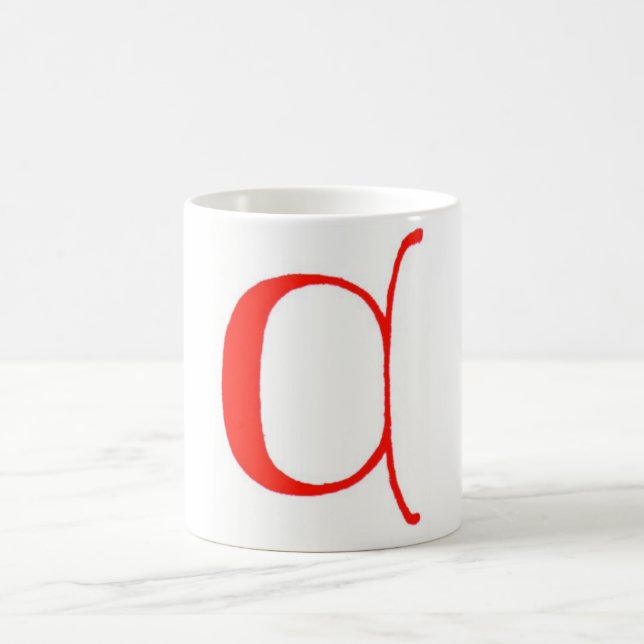 Buchstabe C Tasse (Mittel)