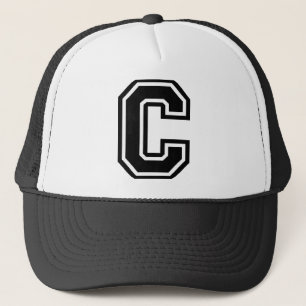 Buchstabe "C " Truckerkappe
