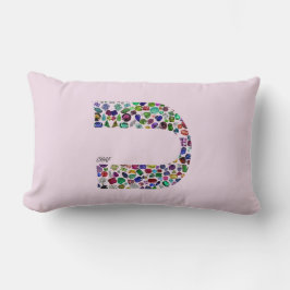 Buchstabe 'CHAF' Lendenkissen