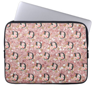 Buchstabe D Laptopschutzhülle